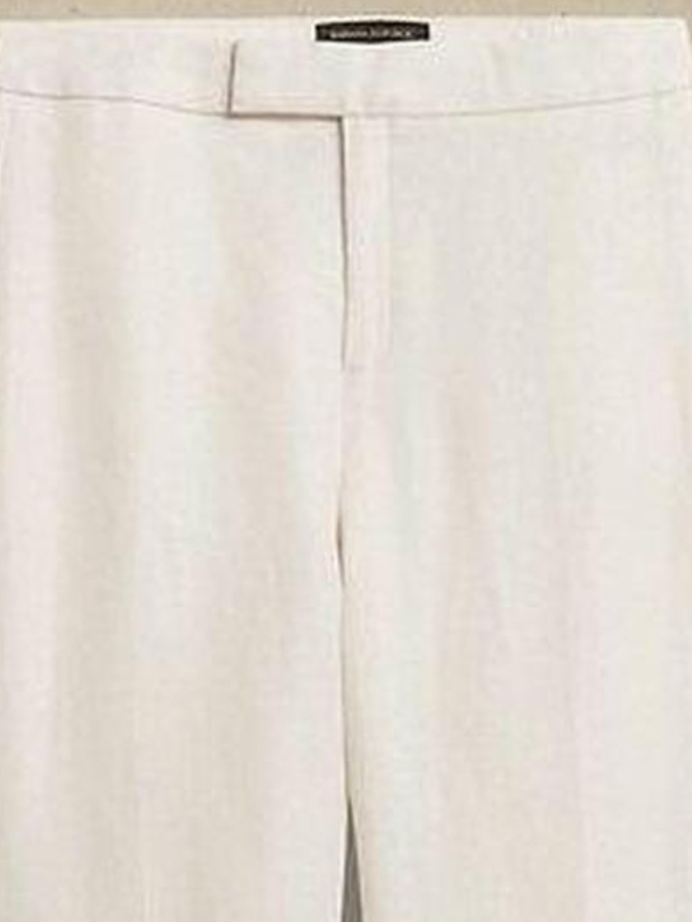 NWT Woman’s Banana Republic Cream Linen Pants